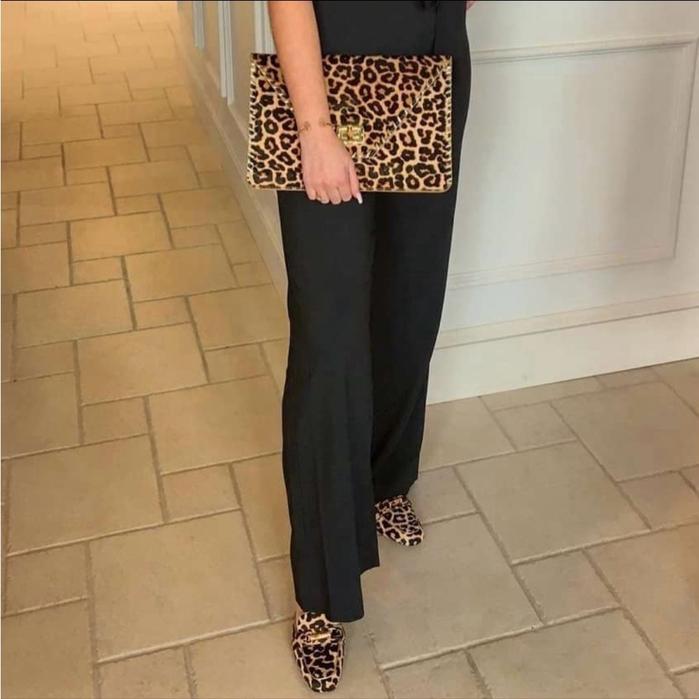 Lilly Pulitzer Celina Clutch in Leopard Calf-hair - Picture 2 of 10